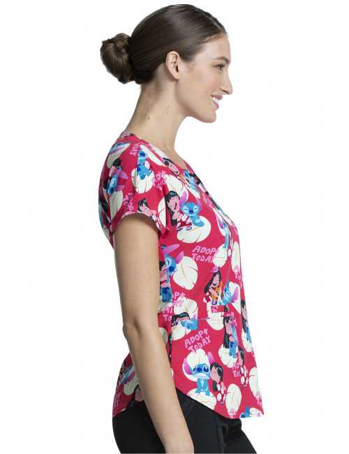 Blouse médicale originale Femme "Hercule", Collection Tooniforms Disney (TF744)