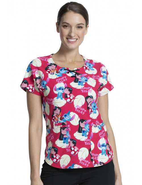 Blouse médicale originale Femme "Hercule", Collection Tooniforms Disney (TF744)