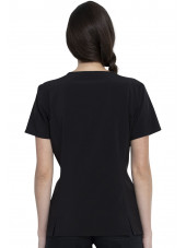 Blouse médicale originale Femme "Alice au pays des merveilles", Collection Tooniforms Disney (TF627) vue dos