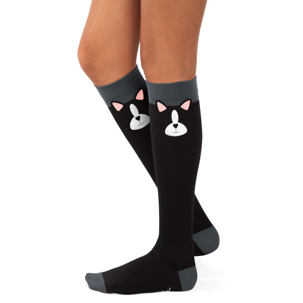 Chaussettes de compression Chat Koi (BA169-BDO) face