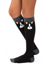 Calcetines de compresión con diseño Koi azul (A173-MON)