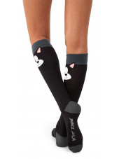 Chaussettes de compression hautes Chat Koi (BA169-BDO)