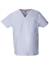 Blouse médicale Femme, Dickies, poche cœur, Collection "EDS signature" (83706), couleur blanc