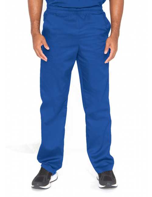 Pantalon médical Unisexe, collection "Barco One Essentials" (BE005) bleu royal face