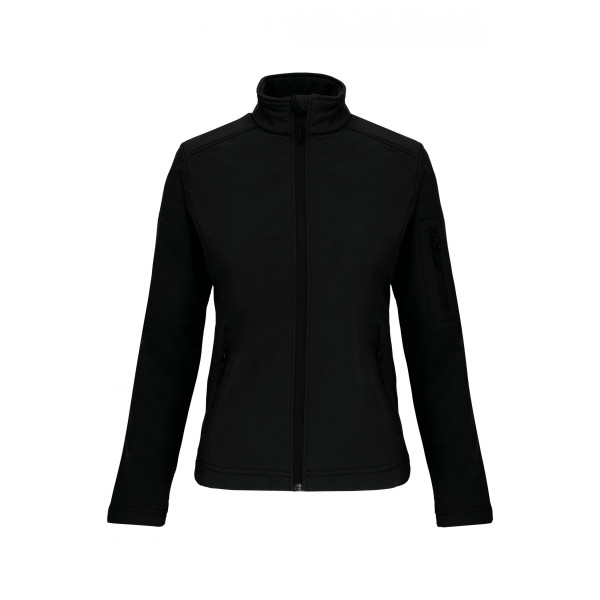 Doudoune Softshell manches longues Femme (K404) noir face