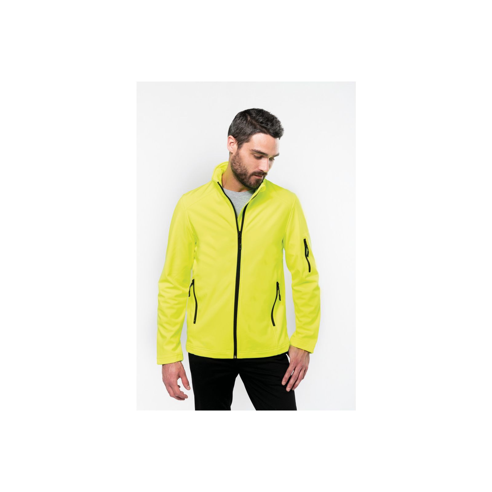 sleeveless softshell jacket