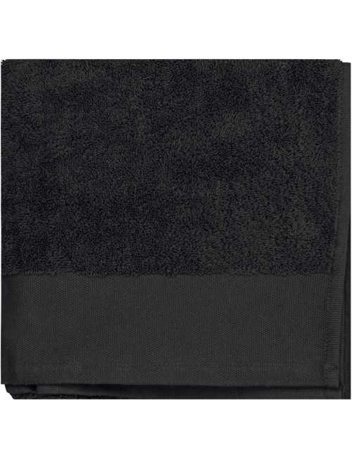 Serviette de toilette Bio, Kariban (K100) noir