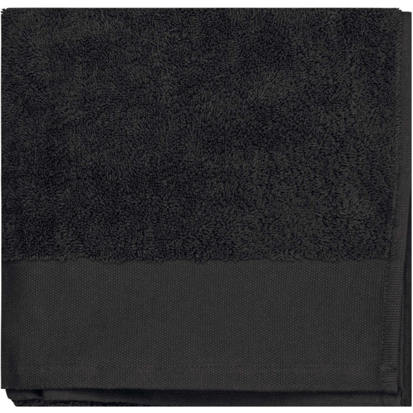 Serviette de toilette Bio, Kariban (K100) noir