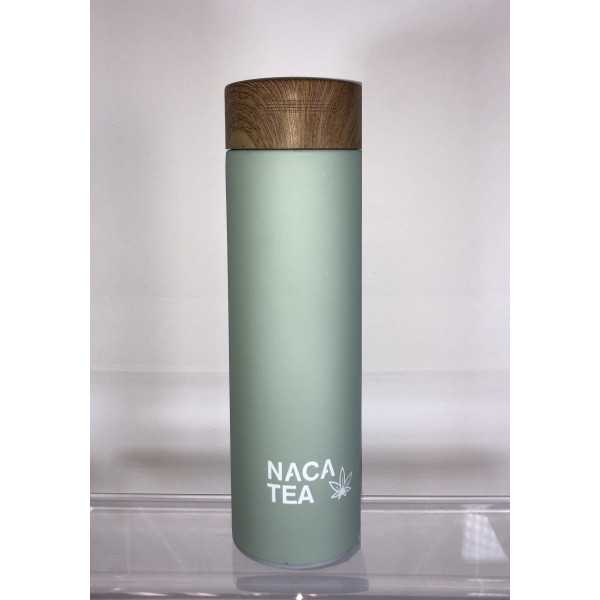 Blue thermo-infuser bottle, Nacatea (BTLNACA-BLU)