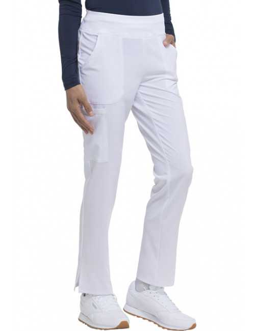 Pantalon Médical Femme, Dickies, "EDS Essentials" (DK005) blanc cote