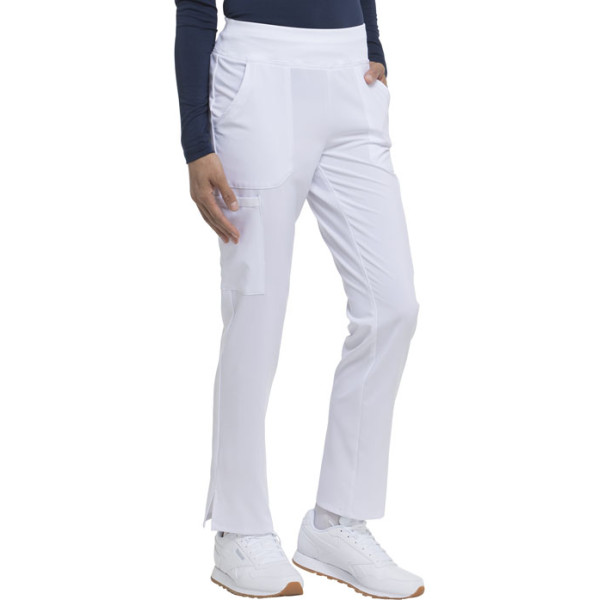 Pantalon Médical Femme, Dickies, "EDS Essentials" (DK005) blanc cote