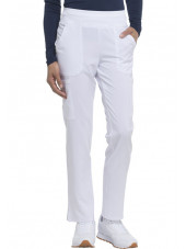 Pantalon Médical Femme, Dickies, "EDS Essentials" (DK005) blanc face