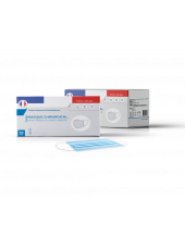 Pack de 50 - Masque Chirurgical type IIR (MASQ-CHIR) vue du paquet du produit