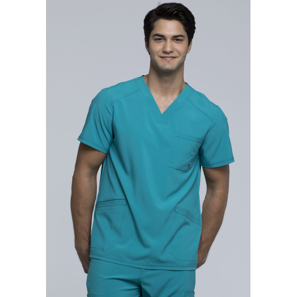 Blusa médica antibacteriana Cherokee para hombre, colección "Infinity" (CK900A)