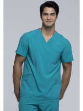 Blouse Médicale Homme Antibactérienne Cherokee, Collection "Infinity" (CK900A) teal face
