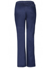 Pantalon médical Femme Cordon, Dickies, Collection "GenFlex" (DK100), couleur bleu marine vue dos