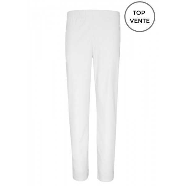 Pantalon médical blanc Unisexe, Lavage 60 degrés (CH11) top