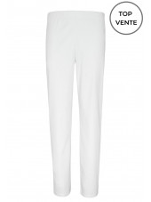 Pantalón médico unisex blanco, lavado a 60 grados (CH11)
