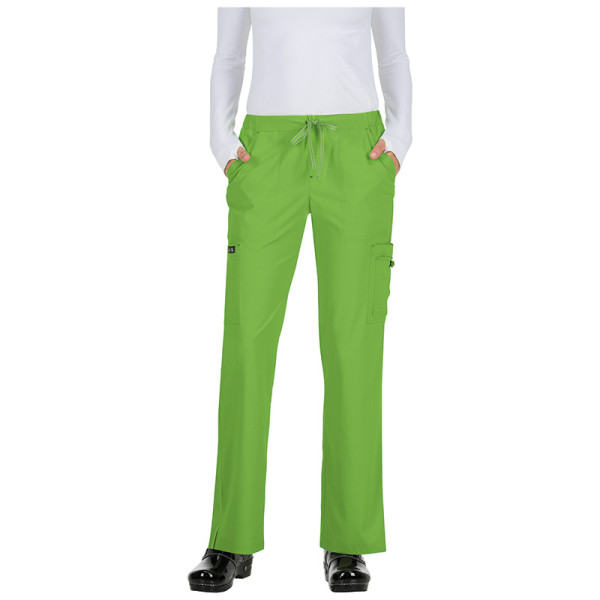 Pantalon médical Femme Koi "Holly", collection Koi Basics (731) vert clair face