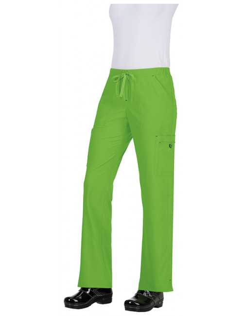 Pantalon médical Femme Koi "Holly", collection Koi Basics (731) vert clair dos