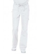 Pantalon médical Homme Koi "James", collection Koi Classics (601-) blanc