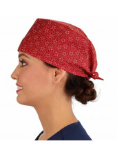Medical Cap "Red Medallions" (210-8903)