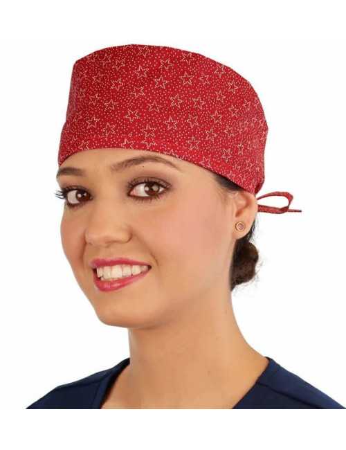 Gorra médica "Medallones Rojos" (210-8903)