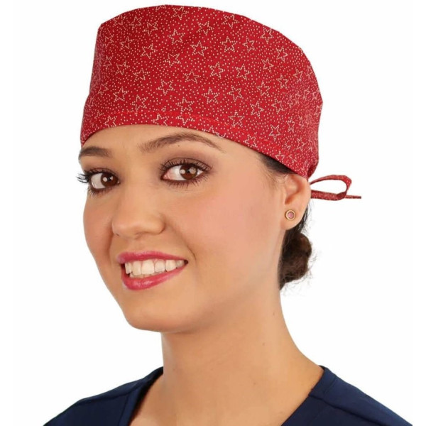 Gorra médica "Medallones Rojos" (210-8903)