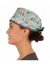 Gorra médica "Lechuzas" (210-8872-GRY)