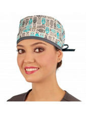 Gorra médica "Lechuzas" (210-8872-GRY)