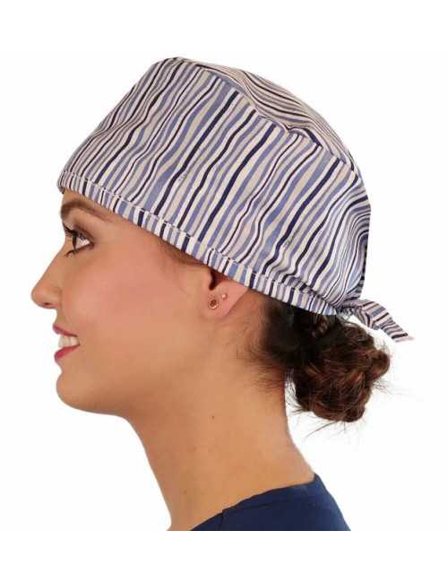 Gorra médica "Rayas" (210-8895)