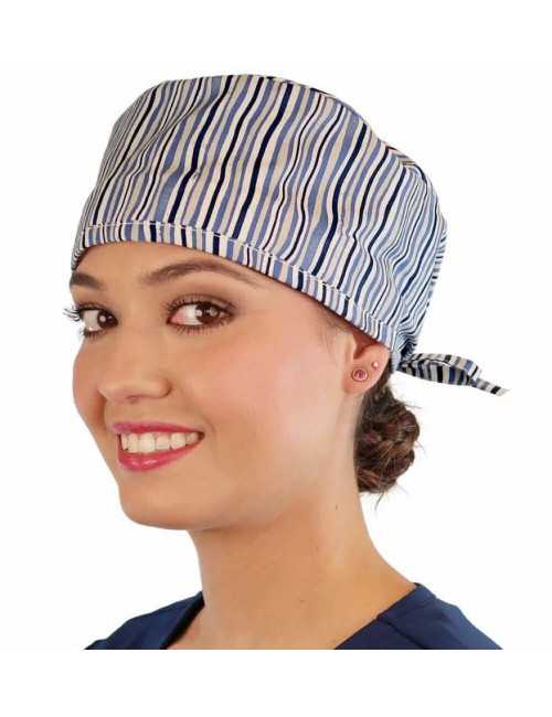 Medical Cap "Stripes" (210-8895)