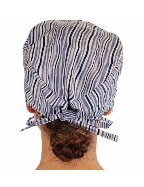 Gorra médica "Rayas" (210-8895)