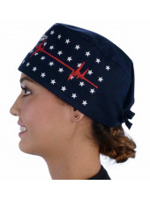 Medical Cap "Tiles" (210-8881-BL)