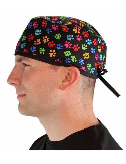 Calot médical "Pattes Multicouleurs" (210-8686-BL) homme cote