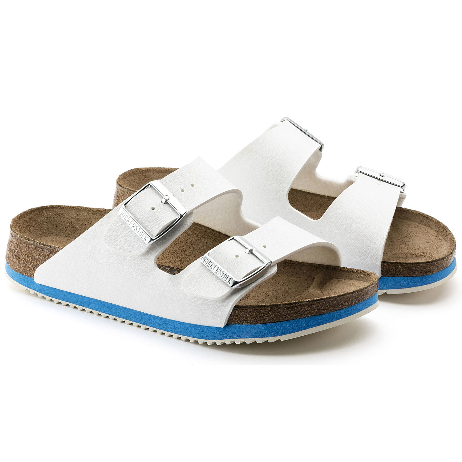 Sandalia médica blanca, Birkenstock, Arizona