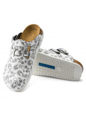 Zuecos médicos flores rosas, Birkenstock (Kay)