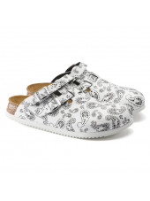 Zuecos médicos flores rosas, Birkenstock (Kay)