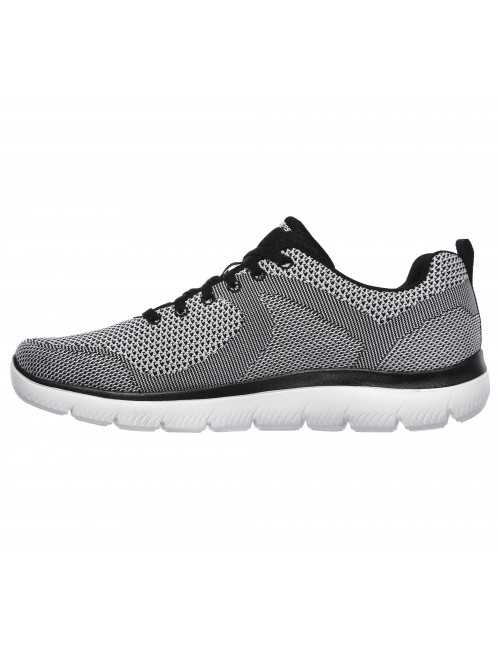 Skechers Hombre, Cumbres Zapatillas Louvin Negro (232186)