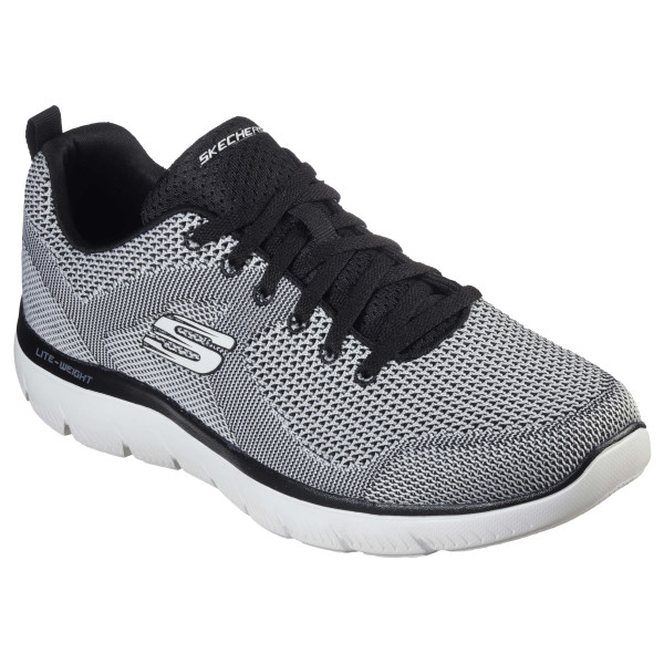 Skechers Hombre, Cumbres Zapatillas Louvin Negro (232186)