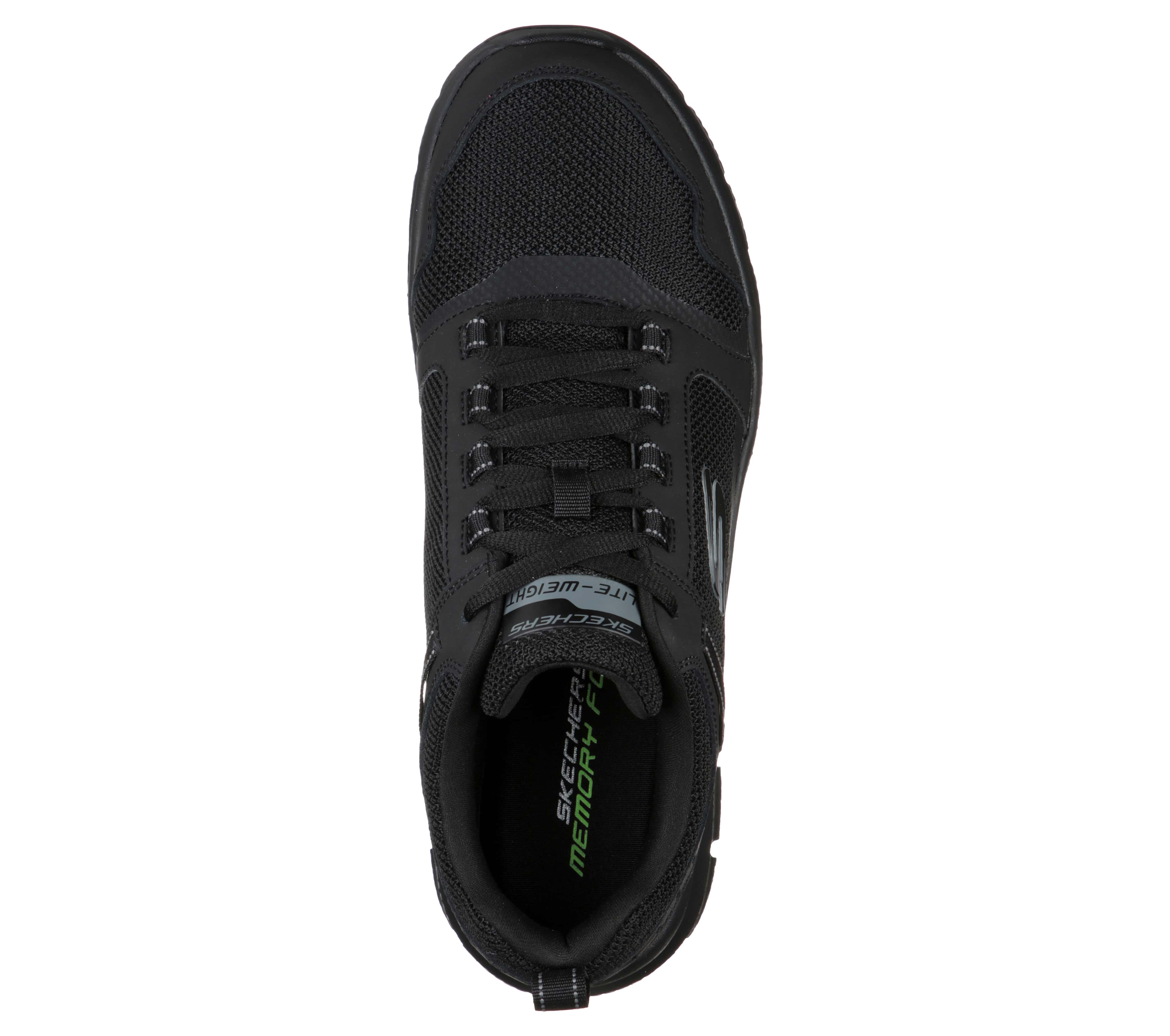 Zapatillas de hombre Negras | Skechers (232001)