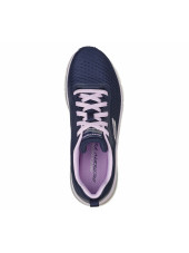 Baskets Femme Skechers Bleu marine et rose Fashion Fit Make moves (149277) dessus