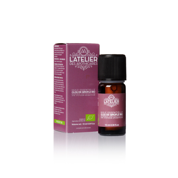 Clove Essential Oil, L'Atelier des Apothicaires (HEAACLOUG)