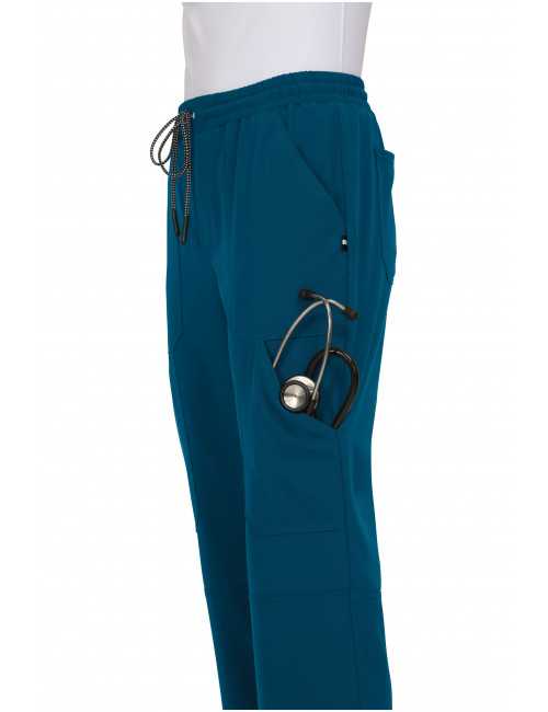 Pantalones médicos Koi para mujer "Positive Waves", colección Koi Next Gen (740)