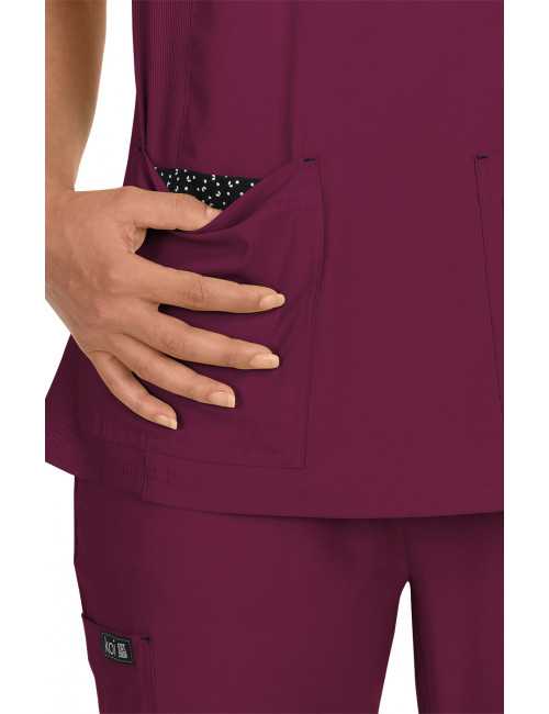Blusa médica Mujer Koi "Katie", colección Koi Basics (374-)