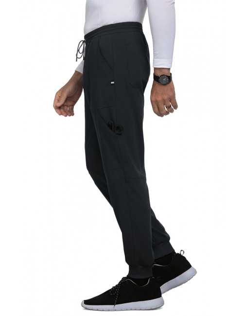 Pantalon médical Homme Koi "Day to Night", collection Koi Next Gen (608-) noir gauche