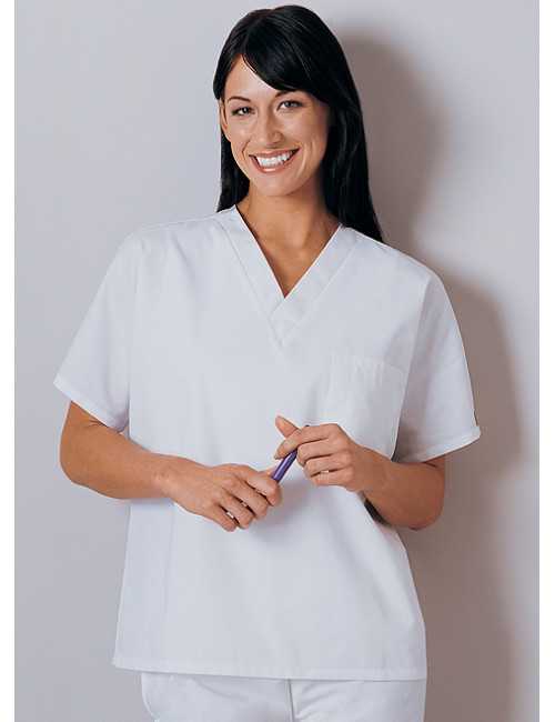 Blouse médicale blanche Femme, 1 poche, Cherokee Workwear Originals (4777) face