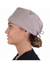 Calot médical "Gris clair " (210-1041) femme coté