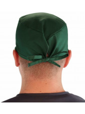 Calot médical "Vert foncé" (210-1124) homme dos
