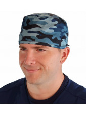 Gorra médica "Camuflaje azul" (210-8858)